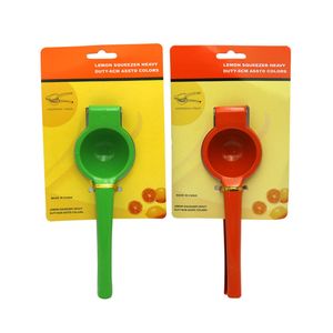 Spremiagrumi manuale in lega di alluminio Spremiagrumi manuale Spremiagrumi portatile per frutta e verdura Limone Arancia e uva Fragola Ect. Dropshipping della pressa per succhi di sapore originale