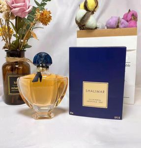 Shalimar Designer Women Perfume EDP 90 ml Zapach sprayu na prezent 30floz Body Mist Natural 2022 Panie Kolonia na imprezę NOWOŚĆ ARR2265573