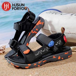 Sandals New Style Summer Children Sandals Girls Shoes Sports Shoes Kids Boys Fashion Sneakers Non-Slip Lightweight Beach Sandals W0327