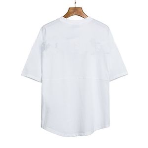 Camiseta de edição limitada designer camiseta masculina use letras de peito de estilo branco