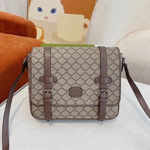 Män messenger väska mode canvas portfölj klassisk märke bokstav g väska designer crossbody väska unisex laptop väskor 28 cm postman väskor portföljer