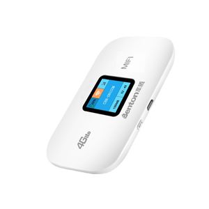 Desbloquear 4G LTE WiFi Hotspot Hotspot Pocket sem fio MiFi SIM CARTA PlugPlay Mobile 150Mbps Viagem de alta velocidade 3000mAh Bateria