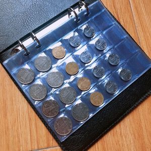 Münzensammlung, Geldalbum, Buch, Gedenkwährung, Mini-Penny-Taschen, Münzhalter zum Sammeln 480 230327