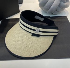 Estate coreana nuova fascia cappello in topless cappello da sole a prova di sole da donna all'aperto pendolarismo cappello con logo ricamato cappello da sole a prova di sole moda