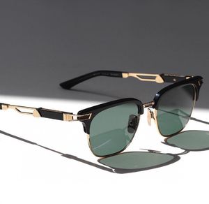 Gold Black Green Square Sunglasses for Men Copos de luxo de luxo Sunnies Designers Sunglasses Sunnenbrille Sun Shades UV400 Eyewear WTH Box