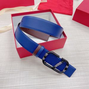 Top Designer Belt Fashion Vintage Pure Copper Smooth Buckle Men and Women أحزمة عرضية عرض 4.0 سم جينز حزام غير رسمي 5 أ أنماط متعددة