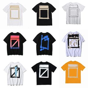 Men's T-Shirts Designer Of Luxury Summer T-shirts Loose Tees Tops Man Casual Shirt Luxurys Clothing Streetwear Shorts Sleeve Polos Tshirts