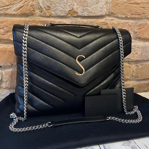 Fashion Loulou Luxury Chain da viaggio da viaggio Satchel Spalla da donna Borse da uomo borse da maschere borse da clutch borse da borse