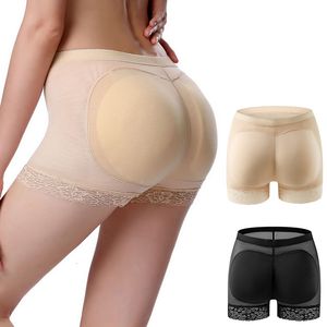 Womens Shapers Sexy Butt Lifter Women Padded Lace Panty Buttocks Enhancer Fake Hip Shapewear Underwear Briefs Ass Push Up Panties S3XL 230327