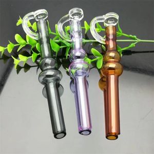 Hookahs Color band cap gourd pipe Wholesale Glass bongs Oil Burner Glass Water Pipes Oil Rigs