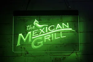 LD1757 LUZES DE TRILHA LED SIGN A GRIXA MEXICAN GRILH