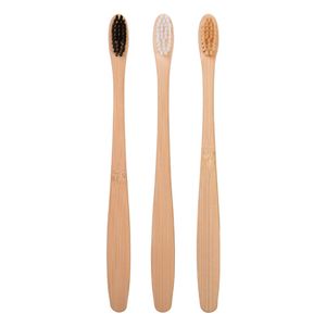 Disposable bamboo Toothbrush Oral Clean Bath Supplies Home Garden New Natural Pure Bamboo Portable Soft Hair Tooth Brush Eco Friendly Brushes