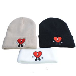 Berretto firmato Red Heart Fashion Street Casquette Cappello Hip Hop Berretto in cotone di alta qualità per uomo donna