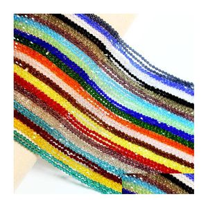 Altro Selezione Mticolor 100 Pz 4 Mm Be Austria Perline Di Cristallo Fascino Di Vetro Distanziatore Perlina Per Gioielli Fai Da Te Drop De Dhdxp