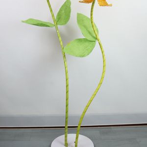 Boden-zu-Boden-Ausstellungsfenster, Party-Blumenzubehör, Blumenstiel-Basis, Hochzeitszubehör, große Blumen, spezielle Blumenstiele, passende Basis