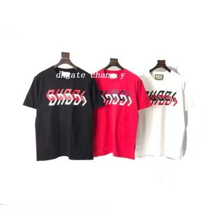 2021ss Mens T-shirt primavera e l'estate nuovo cotone di alta qualità stampa manica corta pannello girocollo T-Shirt Taglia: S-5XL Colore: nero bianco brgdws44 746409186