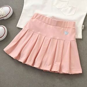 Skirts White Mini Casual Pleated Skirt Women Pink Harajuku Kawaii E-Girl Cute Skirts Kawaii Aesthetic Vintage Korean Fashion Clothes 230327