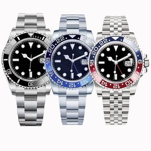 Relógio masculino aaa designer de luxo relógios submarinos 41MM Black Dial Automático Mecânico de cerâmica fashion Aço inoxidável à prova d'água Luminoso safira relógios dhgate