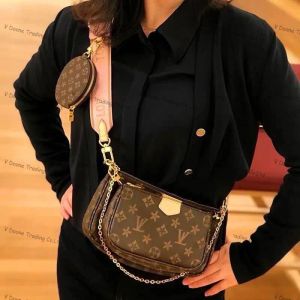 3pcs set Women Shoulder bag Classic louiseity designer handbag Pochette Felicie Bag Genuine Leather Handbags Clutch Tote vuttons Messenger Shopping Purse
