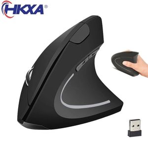 Mice HKXA Wireless Mouse Vertical Gaming Mouse USB Computer Mice Ergonomic Desktop Upright Mouse 1600DPI for PC Laptop Office Home3130988