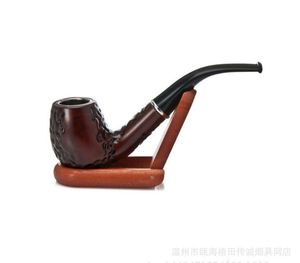 2023 Smoking Pipes 651 creative imitation briar wood resin pipe, a good gift, removable and washable pipe smoking accessories wholesale
