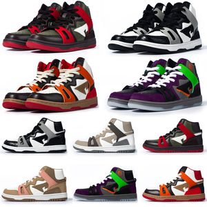 2023 Designer Ape Sta 93 High Mens Running Shoes Black Light Gray Brun Halloween Olive Green Red Orange Light Sand Men Women Trainers Spors Sneakers Sneaker 36-45