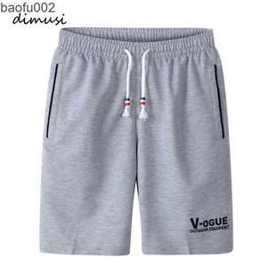 Shorts masculinos Dimusi shorts masculinos de verão shorts de praia de algodão casual masculino respirável lasco de tabuleiro Homme Brand Clothing 6xl Ta048 W0327