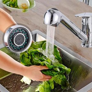 Rubinetti da cucina per G1 / 2 '' Ugello estraibile per bagno Tipo di flusso d'acqua a doppia modalità Accessori per soffioni doccia a spruzzo di ricambio