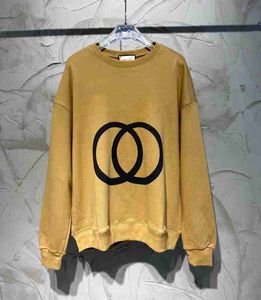 Men's T-Shirts Designer Jacquard Letter Knitted Sweater 2023acquard Knitting Machine E Custom Jnlarged Detail Crew Neck Cotton Size VUW6