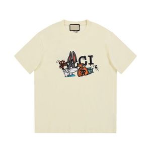 夏の新しい短袖Tシャツダブルヤーンファブリックステレオレターシャツ印刷女性メンズラウンドネックTシャツオリジナルスウェットシャツポロシャツE32A22