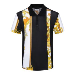 Herr mode polo skjorta lyx italienska herr t-shirts kort ärm mode casual herrar sommar t-shirt olika färger tillgängliga storlek m-3xl336