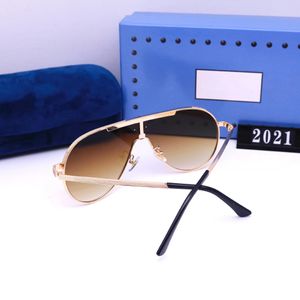 Classic Attitude Sunglasses For Men Women Oval Alloy G Designer Sunglasses Unisex UV400 Protection Gold Plated Glasses Frames Eyewear Lunettes