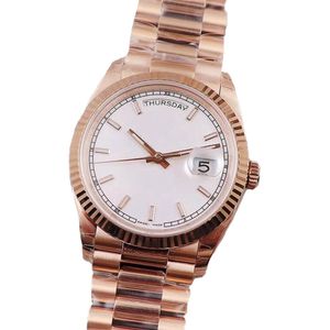 orologio da polso uomo donna doppio calendario orologio Automatische Uhr data giorno meccanico 36/41mm acciaio inossidabile impermeabile oro luminoso movimento montre homme orologi