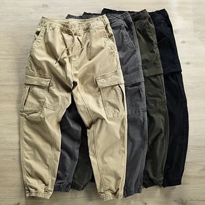 Men's Pants Cargo Pants Men Multi-pocket Mens Pants Streetwear Hip-Hop Casual Jogging Pant Trousers Male Fashion Trend Student Clothing 230327
