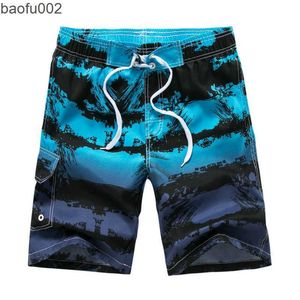 Men's Shorts 2022 New Summer Beach Men's Shorts Printing Casual Quick Dry Board Shorts Bermuda Mens Short Pants M-5XL 21 Colors W0327