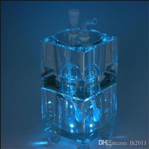 Botella de agua de cristal de tuberías de fumar, bongs al por mayor Aceite de aceite Pipes de vidrio tuberías de agua Aceite de tubería de vidrio