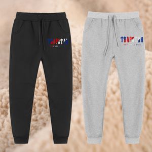 TRAPSTAR Men's Guard Pants Classic Embroidery Letters Fashion Clothing Fashion Brand Men's Luxury Clothing Pure Cotton Simple Street Plush Casual Pants WK739