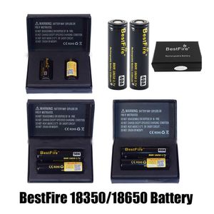 New Black Packaging Original BestFire BMR 18350 Battery 18650 2700mAh 50A 3.7V 3100mAh 40A 1300mAh 30A Rechargeable Lithium Batteries Cell