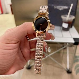 Women's Watch Importerad Quartz Bead Style Watch Band Precision Steel Case Trend Mini Watch Elegant Women's Luxury Watch