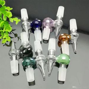 Hookahs Colourful mushroom bubble head Wholesale Glass bongs Oil Burner Glass Water Pipes Oil