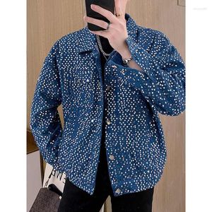 Men's Jackets Gh0469 Fashion Men's Coats & 2023 Runway Luxury European Design Party Style Clothing