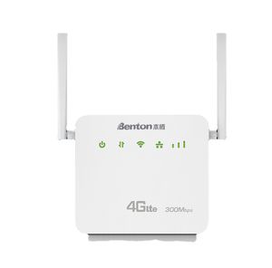 D921 Desbloquear 300mbps Cat4 Wi -Fi WIFI Wireless Router 4G LTE CPE com SIM Card Slot WPS Repeator de antenas externas