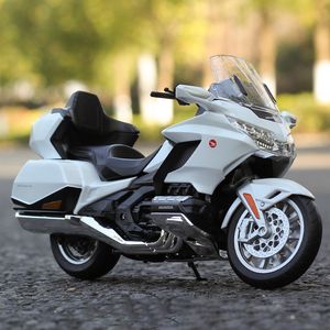 RC Roboter WELLY 1 12 Honda Gold Wing Motorrad Simulation Legierung Modell Erwachsene Sammlung Dekoration Geschenke Spielzeug für Jungen 230327