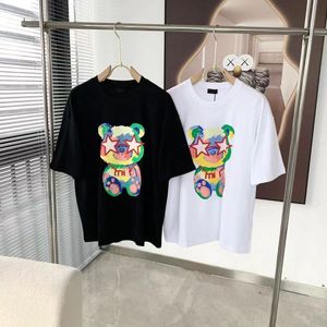 مصمم جديد سحر Bear Crewneck T-Shirt Cotton F Logo Loos