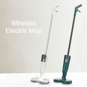 Mops Electric Floor Mop With Sprayer Handheld Spin And Go Mop Without Cable And Water Tank Floor Washing Mops Cleaning Household 230327