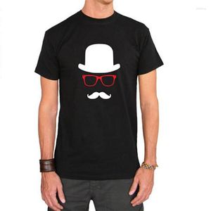 Men's T Shirts Shirt Men 2023 Summer Plus Size Cotton Cool Tshirt Invisible Man With Mustache T-shirt Graphic Tees Gift Xs-3xl