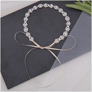 Headpieces Crystal Flower Bridal Nonslip Stability Floral Headwear For Wedding Hair Styling Decorative