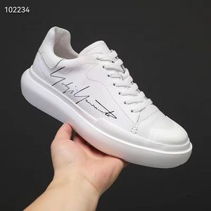 2023 Y3 designer flat rise casual shoes man sneaker leather mesh ventilate gray black blue colours joint vitality running comfortable easeful big size38-45 mkj0002