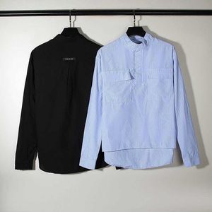 American High Street Fog Pullover Henley 6: e säsong 6 Vintage Henry Neckwear Shirts Män och kvinnor