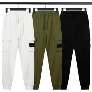 Hip Hop Designer Pants Pants Fashion Patge Patche Men Track z literami haftowe spodnie jogger spodni multi kieszeni spodnie sporne spodni 3 kolory